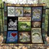 Fishing Quilt Blanket Ver 3  Quilt